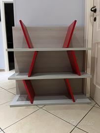 Armadio a tre ante piu libreria