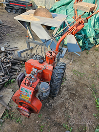Motocoltivatore Nibbi con sega per legno