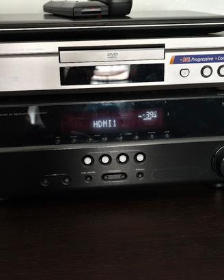 Impianto dolby e lettore DVD/cd Yamaha 