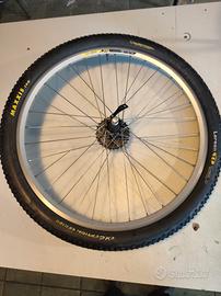 ruota posteriore MTB 26" exal shimano
