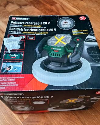 lucidatrice carrozzeria auto Parkside X 20V Team 