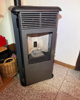Stufa a pellet 8kw canalizzata