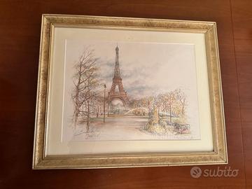 Quadro Bernadette Voz “Paris Tour Eiffel” – Stampa