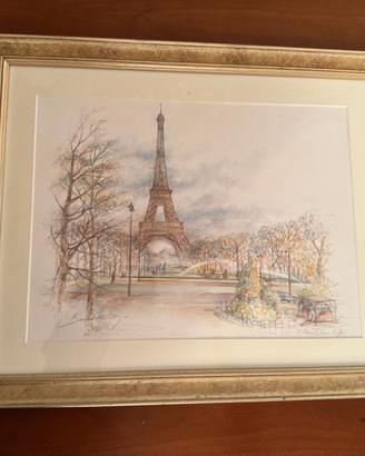 Quadro Bernadette Voz “Paris Tour Eiffel” – Stampa