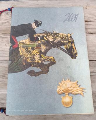 Calendario Arma Carabinieri anno 2001