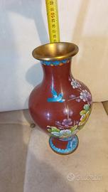 Vaso vintage Cloisonnè 