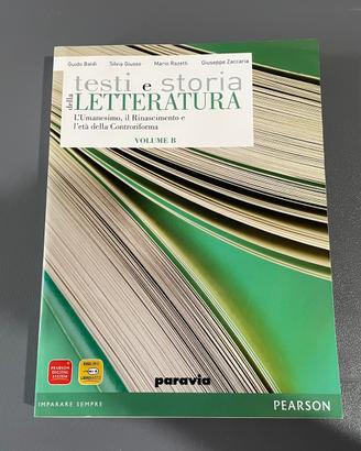 Testi e storia della letteratura Volume B