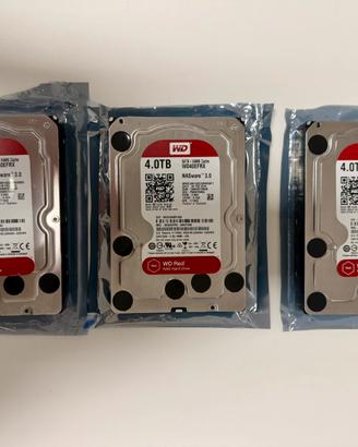 Hard Disk WD Red WD40Efrx  4Tb - Leggi Descrizione