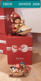 THUN ,SET COMPOSTO da ELFO con TROTTOLA e SLITTA 
