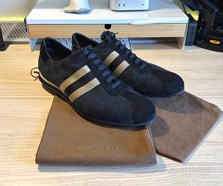 Scarpe Gucci Uomo Vintage GG Monogram 117711 10½