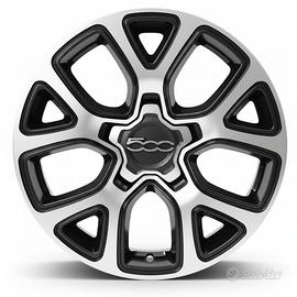4 cerchi lega fiat 500x cross r17 lt16