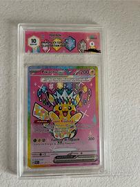 Carta Pokemon Pikachu 277 graad 10 ita