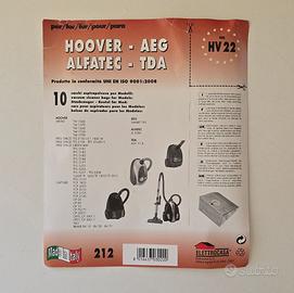 sacchetti per aspirapolvere a traino Hoover, Aeg,