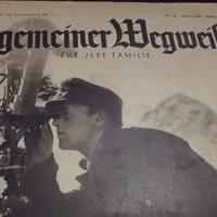 1940 RIVISTA ALLGEMEINER WEGWEISER GERMANIA WW2