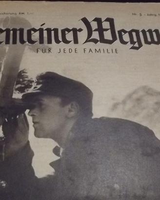 1940 RIVISTA ALLGEMEINER WEGWEISER GERMANIA WW2