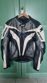 Giacca moto in pelle
