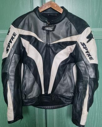 Giacca moto in pelle
