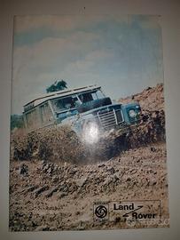 Land rover deplian brochure 1980