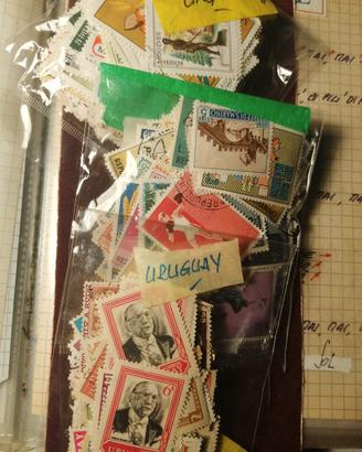 HOBBY FRANCOBOLLI S. MARINO~URAGUAY~UNGHERIA