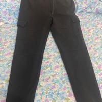pantaloni tuta neri cargo(trattabile)