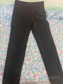pantaloni tuta neri cargo(trattabile)