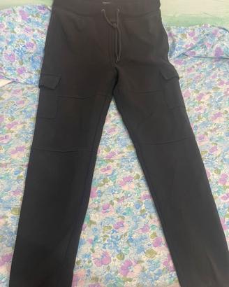 pantaloni tuta neri cargo(trattabile)