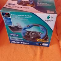 Volante Logitech "Driving Force" PS2 PlayStation 2