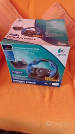 Volante Logitech "Driving Force" PS2 PlayStation 2