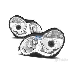 FARI MERCEDES CLASSE C W203 00-04 FONDO CROMATO