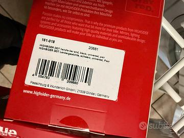 Coppia Higsider Montana Bar end omologati