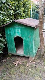 cuccia cane taglia grande in legno 