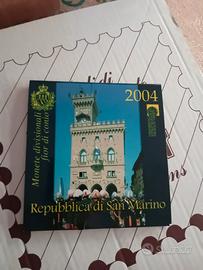 Monete divisionali San Marino 2004