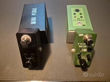 coppia di pedali per chitarra loop+drum