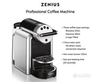 macchina Caffè Nespresso  Zenius professionale