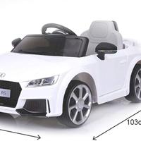 Audi TT RS a Batteria con Parental Controll