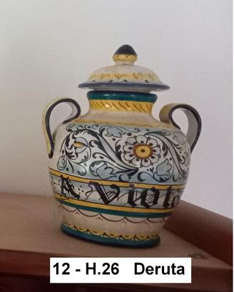 Vaso Farmacia   Ceramica Deruta  Altezza Cm.26
