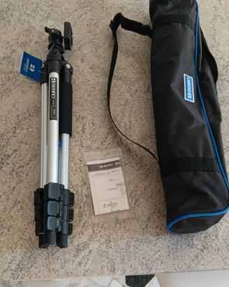 treppiede videocamera