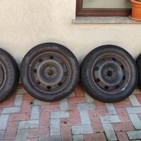 Cerchi 16" ferro x Peugeot Citroen + pneumatici