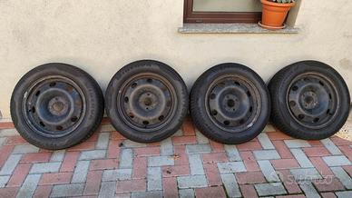 Cerchi 16" ferro x Peugeot Citroen + pneumatici