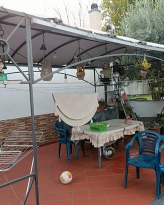 Gazebo in ferro battutto rettangolare 3X5