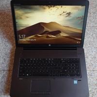 HP ZBook 17 IPS Core i7 32GB 256GB Nvidia Quadro