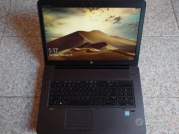 HP ZBook 17 IPS Core i7 32GB 256GB Nvidia Quadro