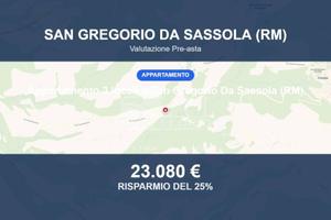 Immobile in asta di 57 m² a San Gregorio da Sassol