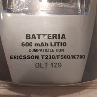 Batteria 600 mA litio