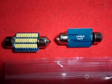 1 LED SILURO 36 MM AUTO CAN BUS 30 LED NUOVO, come