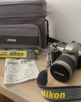 Nikon F65 Reflex analogica  Kit completo