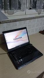 Notebook Toshiba con Windows 10 e SSD