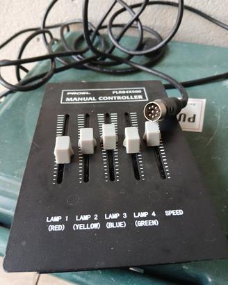 controller Proel manuale plrb4x500