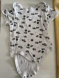 Body bimbo mezza manica con pecorelle