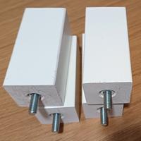 Piedini in legno per mobili Platsa e Besta Ikea